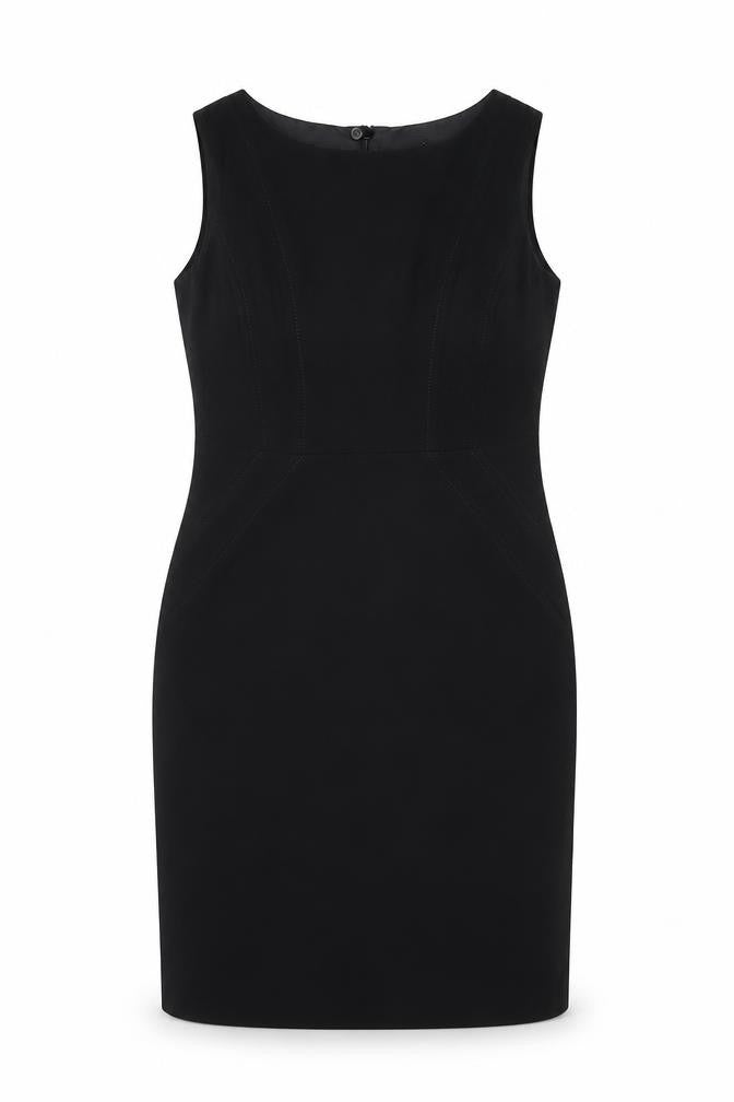Marks & Spencer Women’s Black Sheath Dress Size 14 Sleeveless Workwear