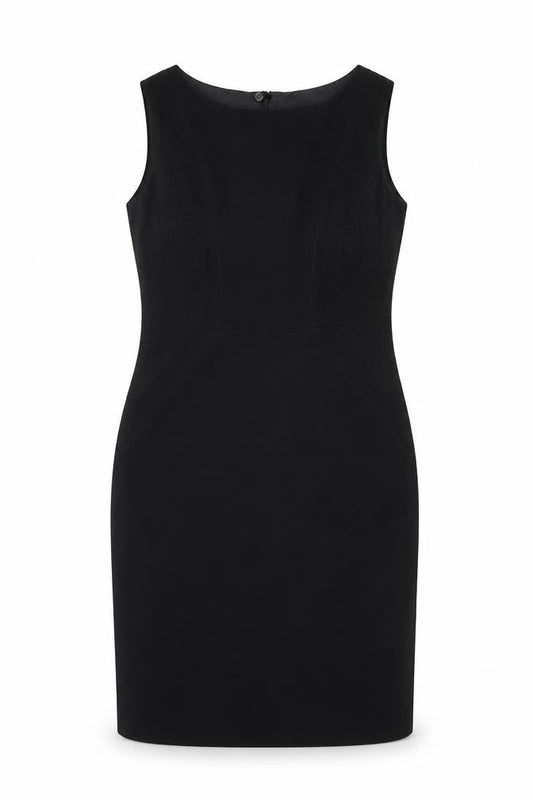 Marks and Spencer Women’s Black Sheath Dress Size 14 Sleeveless Workwear