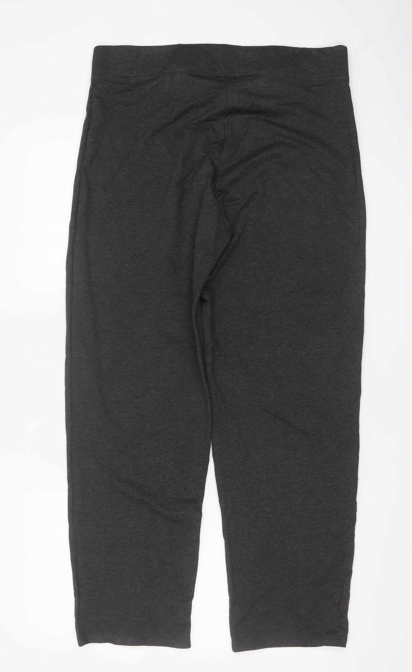 Marks and Spencer Women Grey Size 16 Short Leggings Trousers