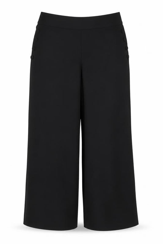 Marks and Spencer Women's Black Size 8 Stretch Work Trousers