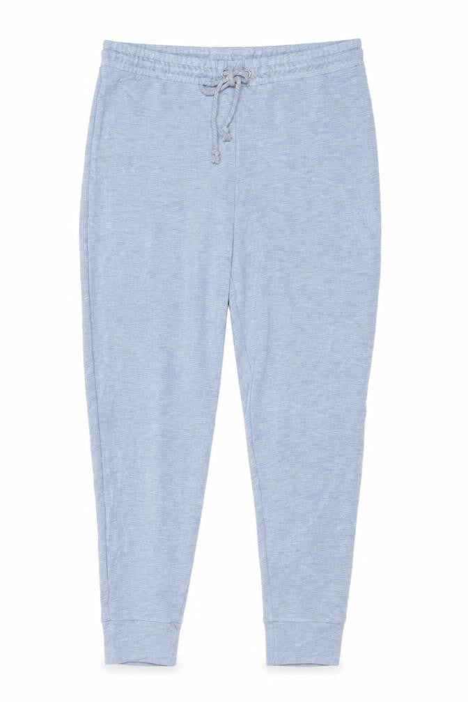 Marks & Spencer Womens Blue Jersey Pyjama Pants Size 16