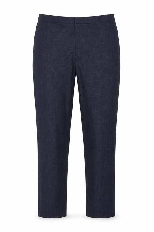 Marks & Spencer Autograph Men's Blue Slim Fit 36L Trousers