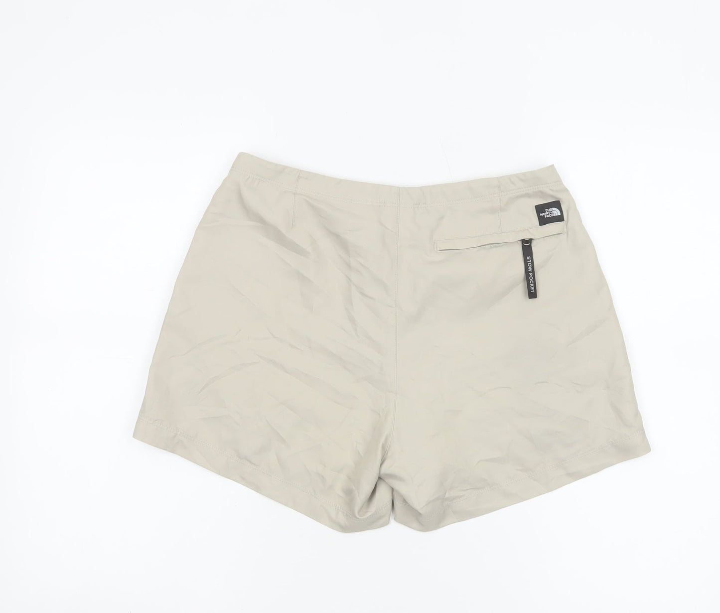 The North Face Womens Beige Chino Shorts Size S Quick Dry Outdoor