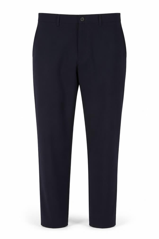 Marks & Spencer Men's Blue Wool Blend Dress Pants 36 Regular