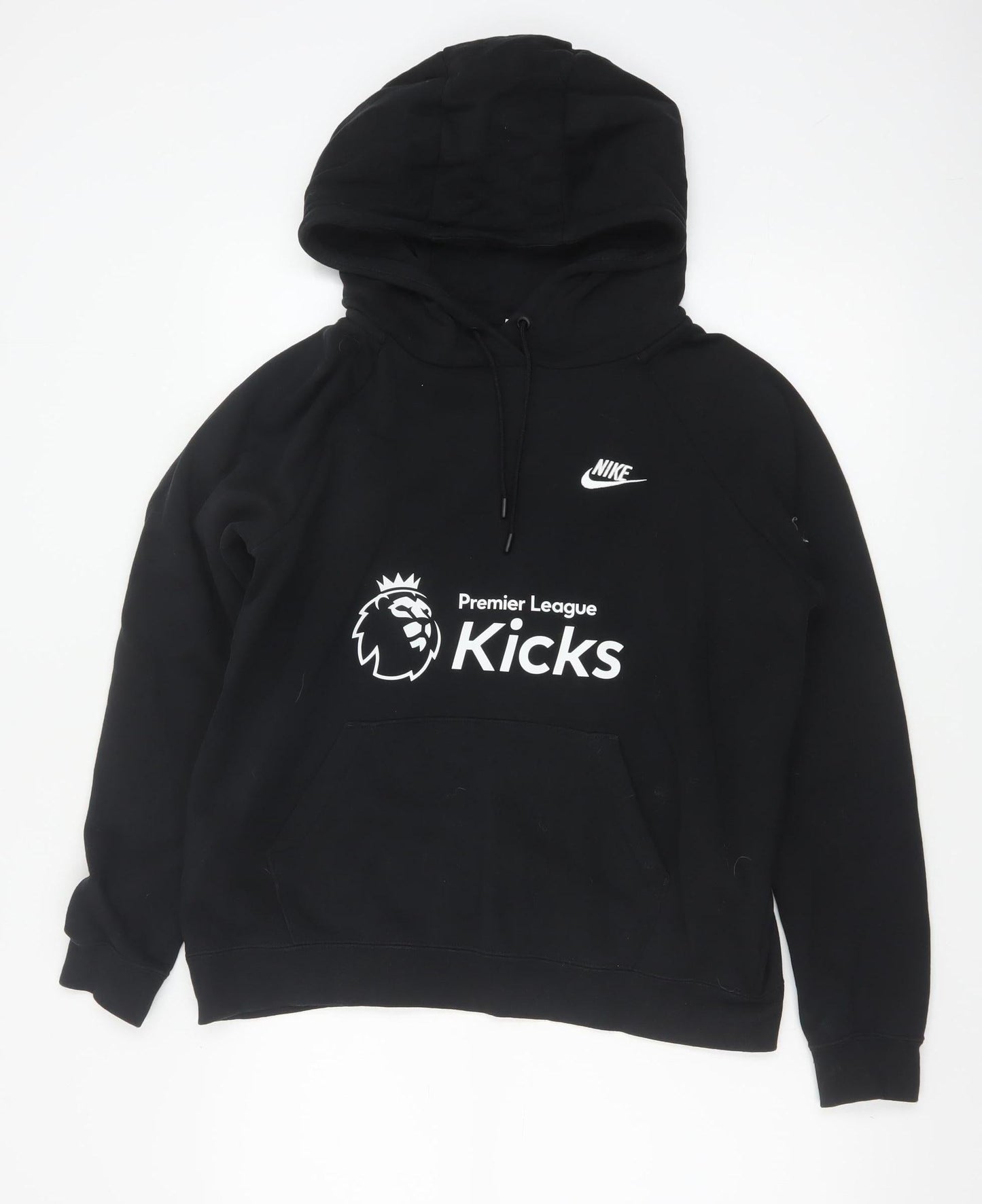 Nike Women's Black Pullover Hoodie Premier League Kicks Medium