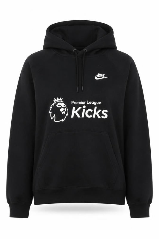 Nike Women's Black Pullover Hoodie Premier League Kicks Medium