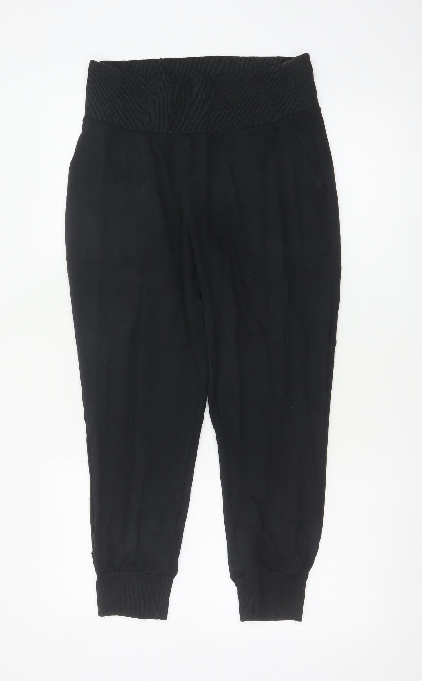 Nike Womens Black Dri-FIT Jogger Trousers M Regular Fit