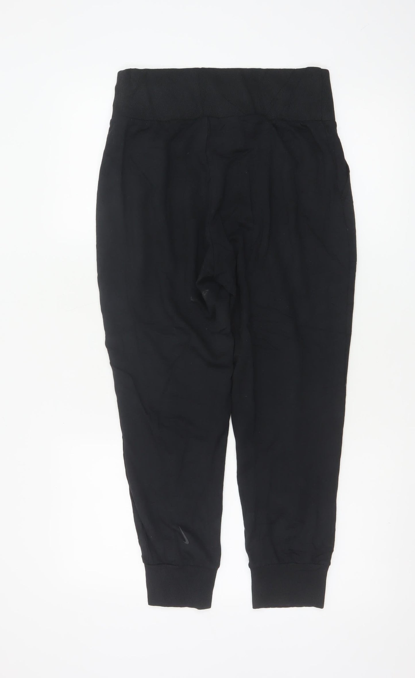 Nike Womens Black Dri-FIT Jogger Trousers M Regular Fit
