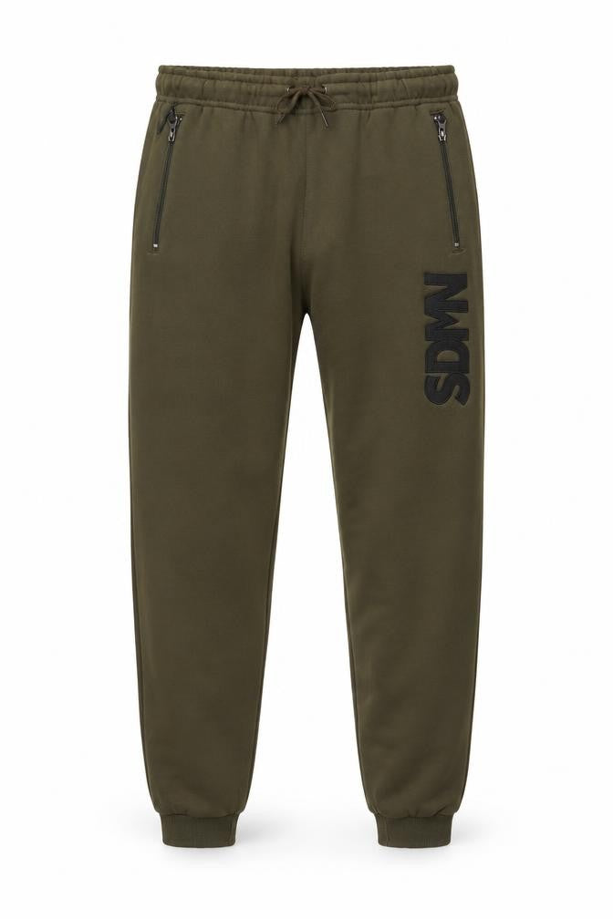 Sidemen Official Men’s Green Jogger Trousers Size L Cotton Fleece