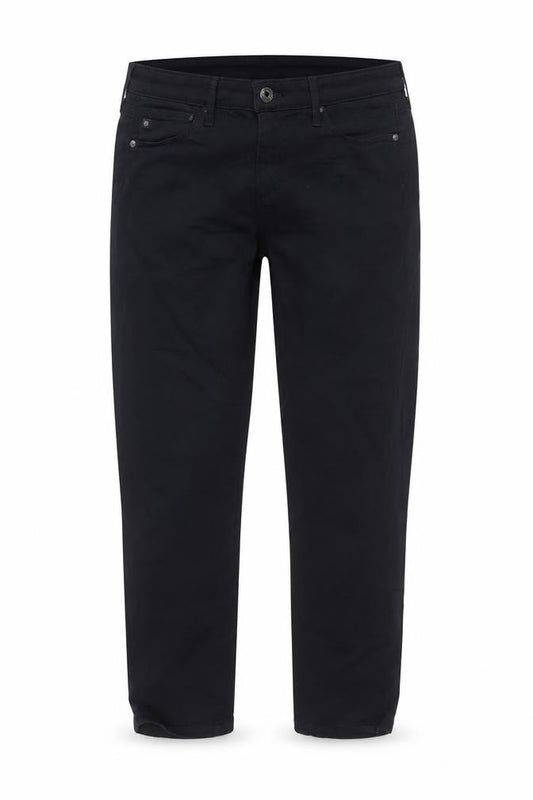 Adriano Goldschmied Women's Navy Cotton Blend Cropped Jeans Size 10