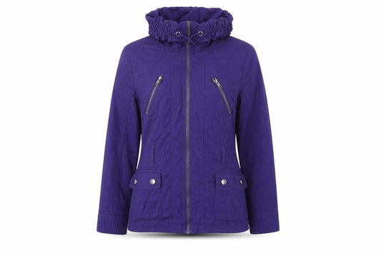 Marks & Spencer Women’s Purple Cotton Petite Jacket Size 8