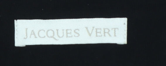 Jacques Vert Women's Black Lace A-Line Knee Length Dress Size 12
