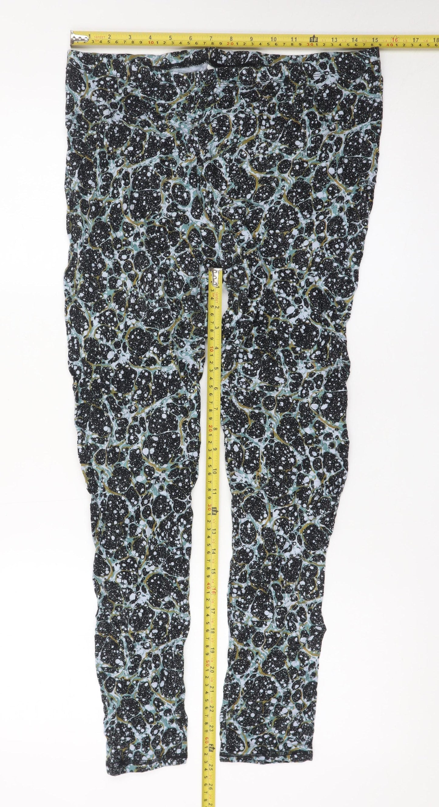 Thought Women’s Multicoloured Geometric Leggings Size 16