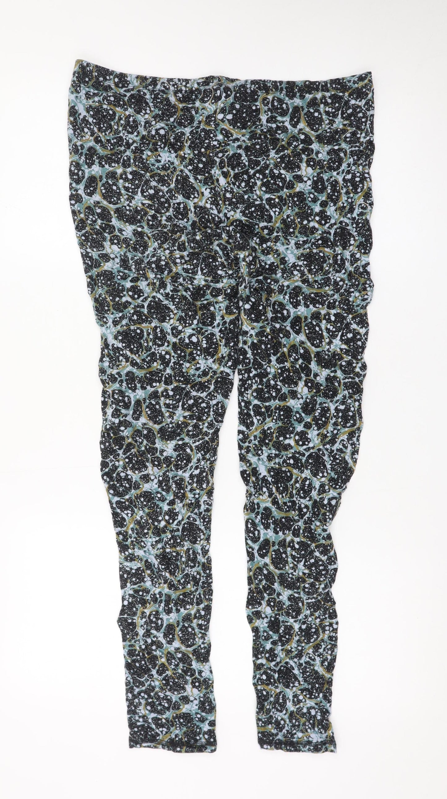 Thought Women’s Multicoloured Geometric Leggings Size 16