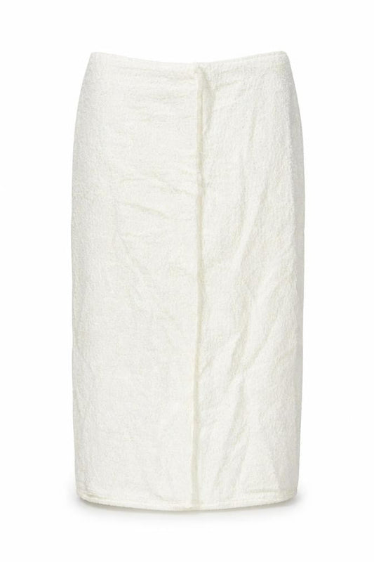 Marks and Spencer Women’s White Tweed High Rise Midi Skirt Size 14