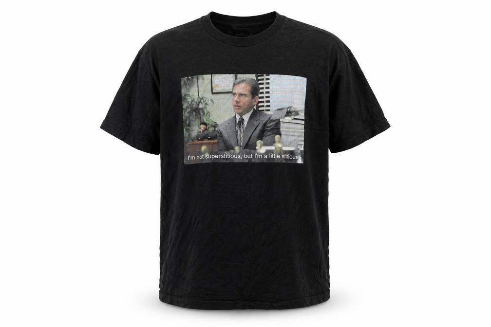 The Office Men's Black XL Graphic T-Shirt Cotton Short Sleeve