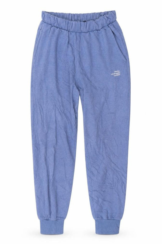 Zara Women Blue Jogger Trousers S Elastic Waist Casual