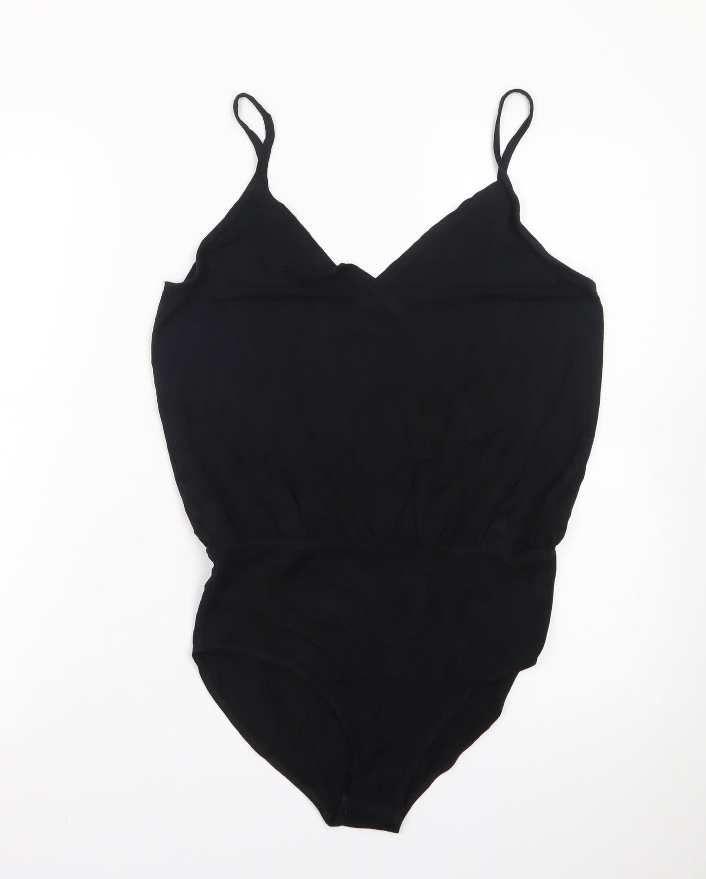 Miss Selfridge Women’s Black Size 10 Camisole Bodysuit