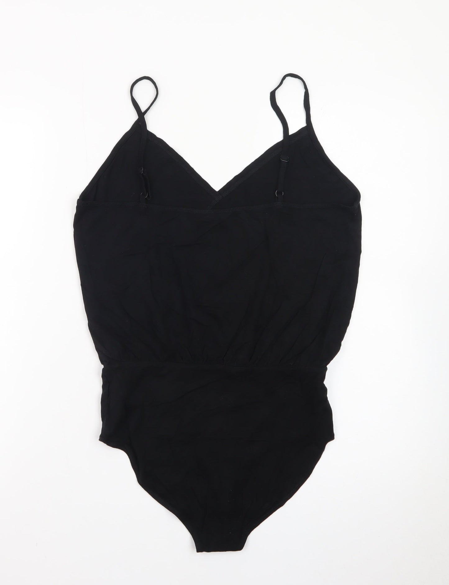 Miss Selfridge Women’s Black Size 10 Camisole Bodysuit