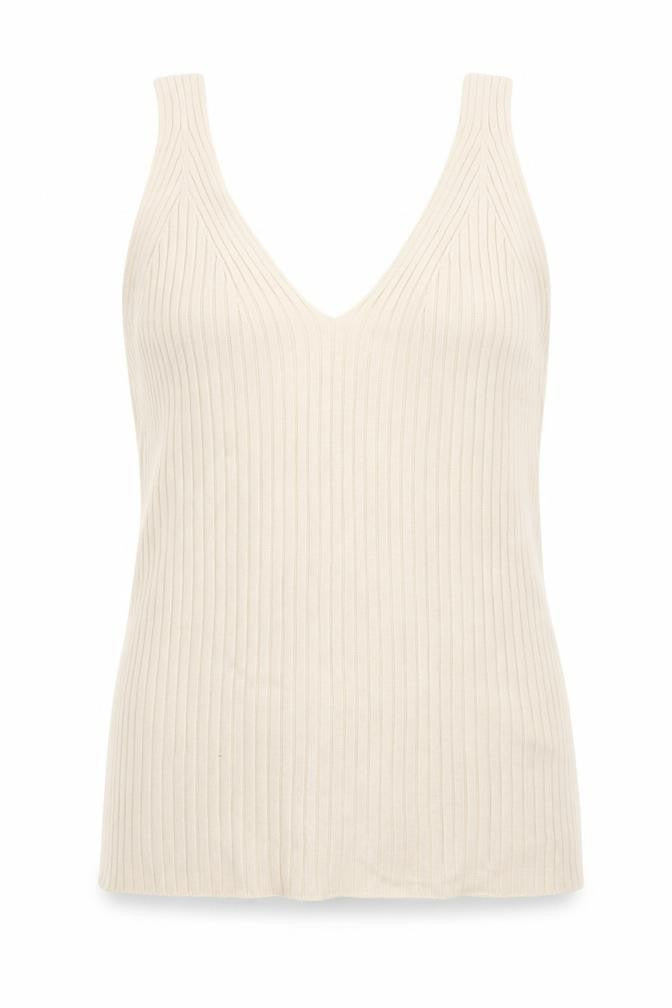 ASOS DESIGN Women’s Beige Knit Ribbed Maternity Tank Top Size 14