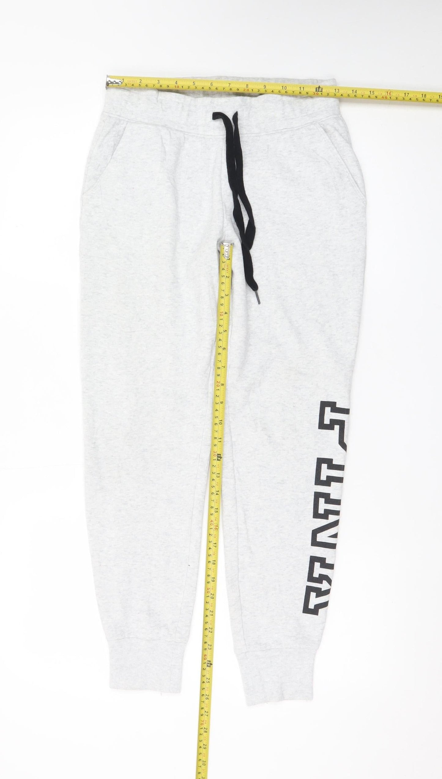 Victoria's Secret PINK Women's Grey Joggers XS Drawstring Sweatpants