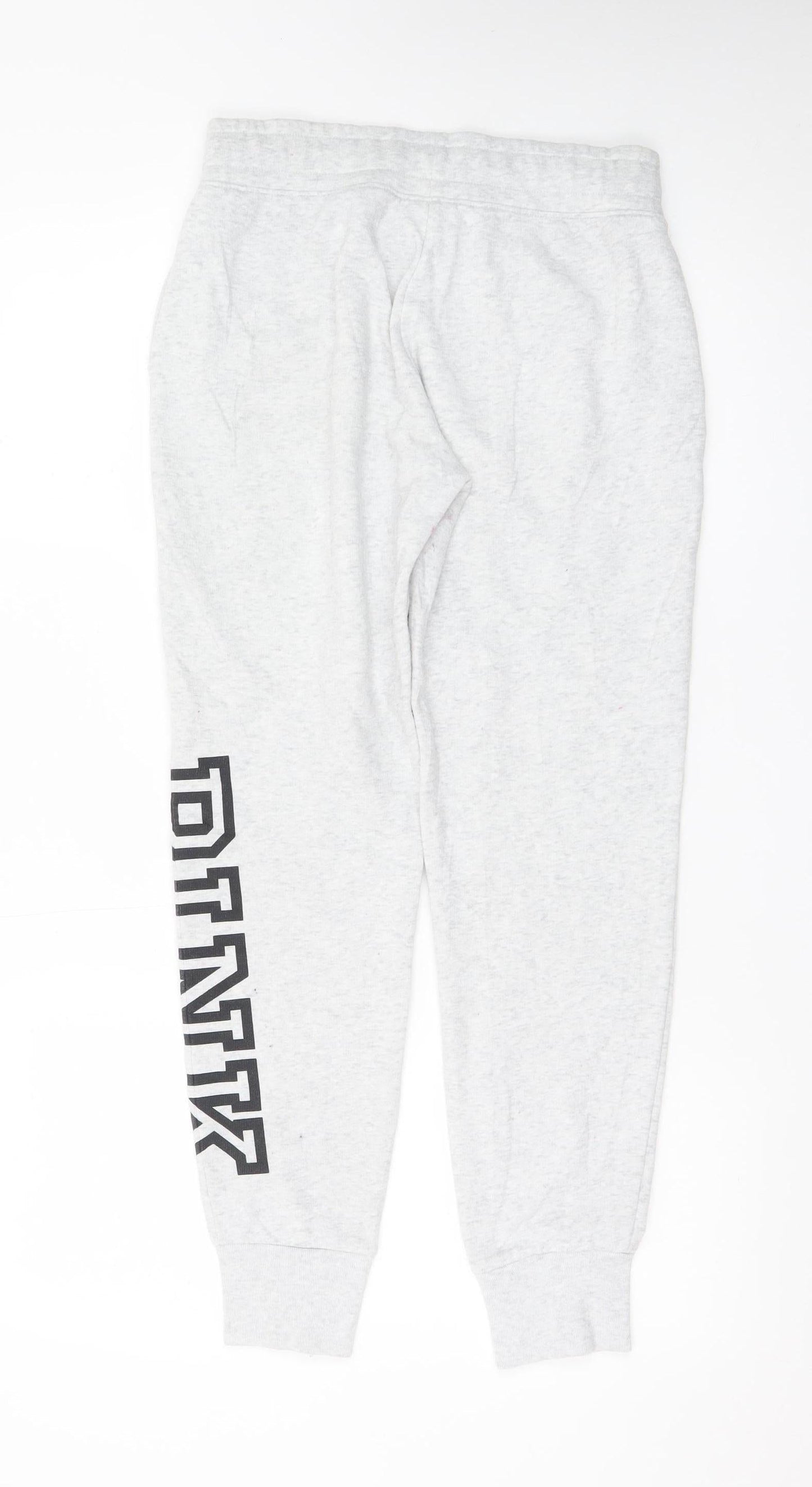 Victoria's Secret PINK Women's Grey Joggers XS Drawstring Sweatpants