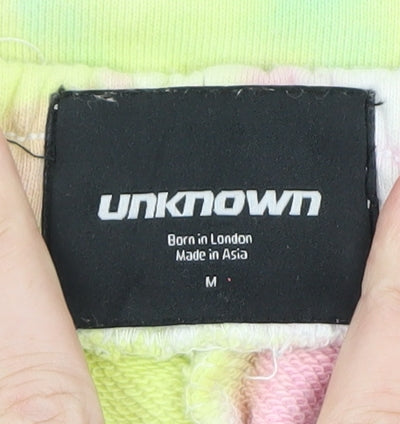 Unknown Women’s Multicoloured Tie-Dye Joggers Size M Elastic Waist