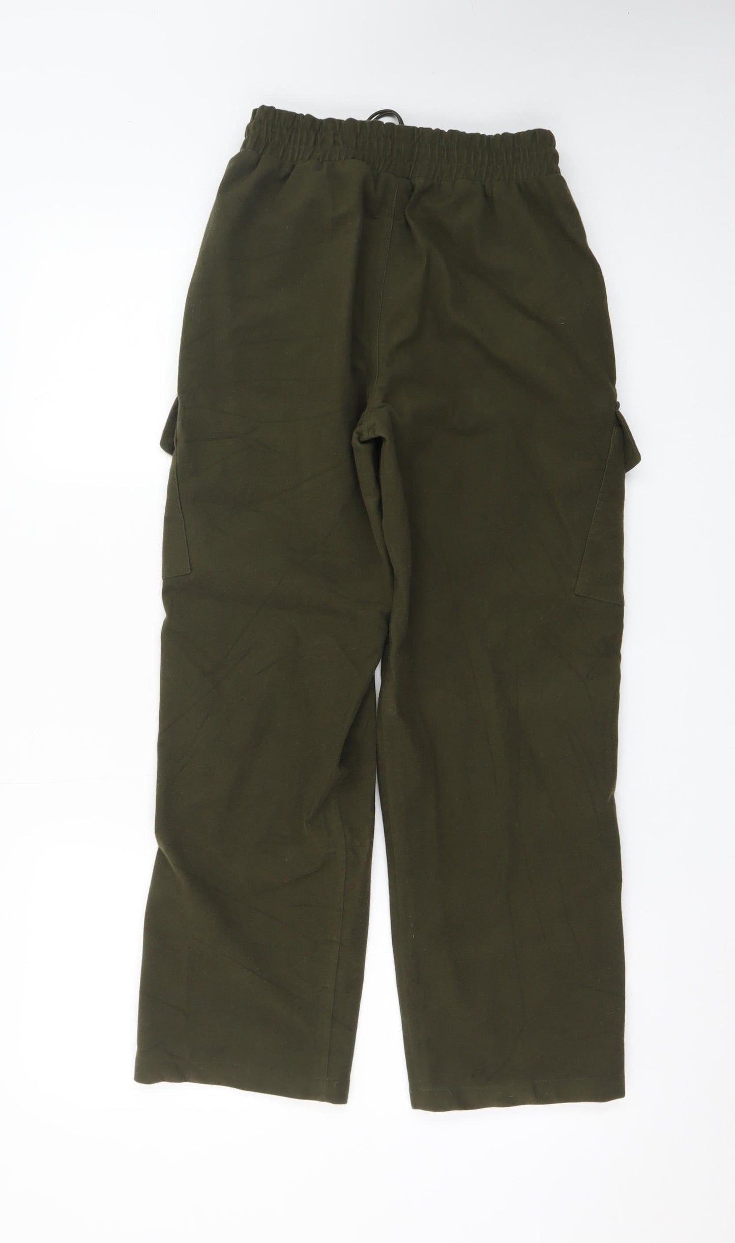 Jack Pyke Boys Green Cargo Trousers XL Elastic Waist Outdoor Pants