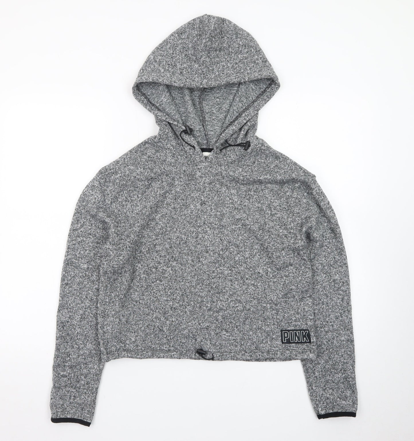 Victoria's Secret PINK Womens Grey XS Pullover Hoodie