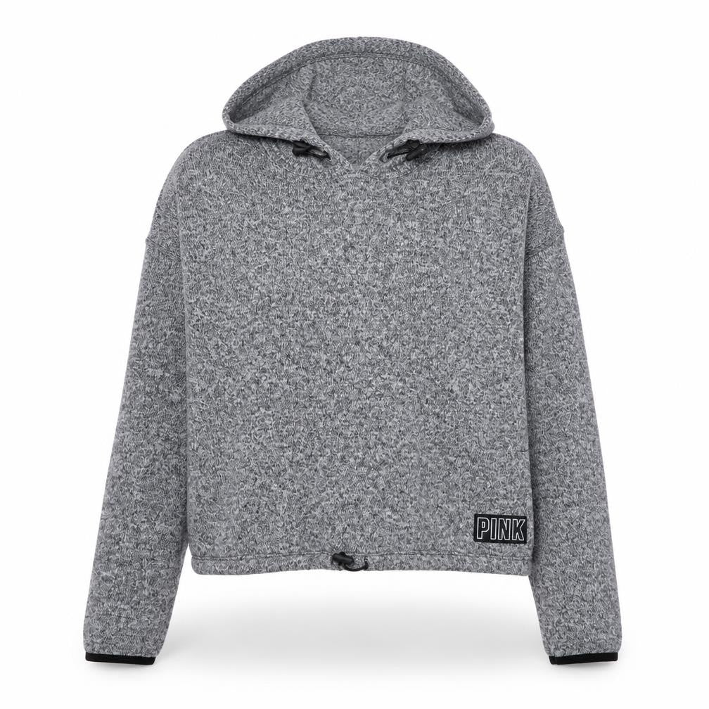 Victoria's Secret PINK Womens Grey XS Pullover Hoodie