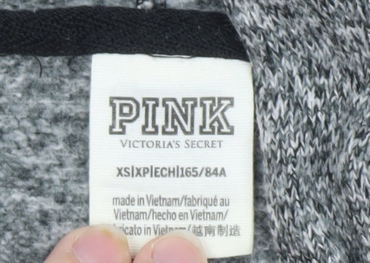 Victoria's Secret PINK Womens Grey XS Pullover Hoodie