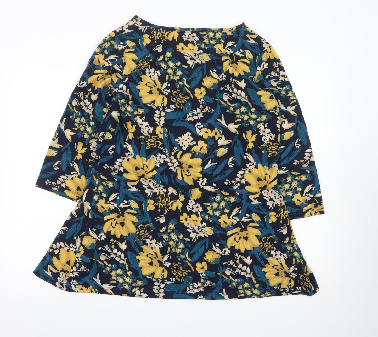 Isle Women's Multicoloured Floral A-Line Dress Size 14