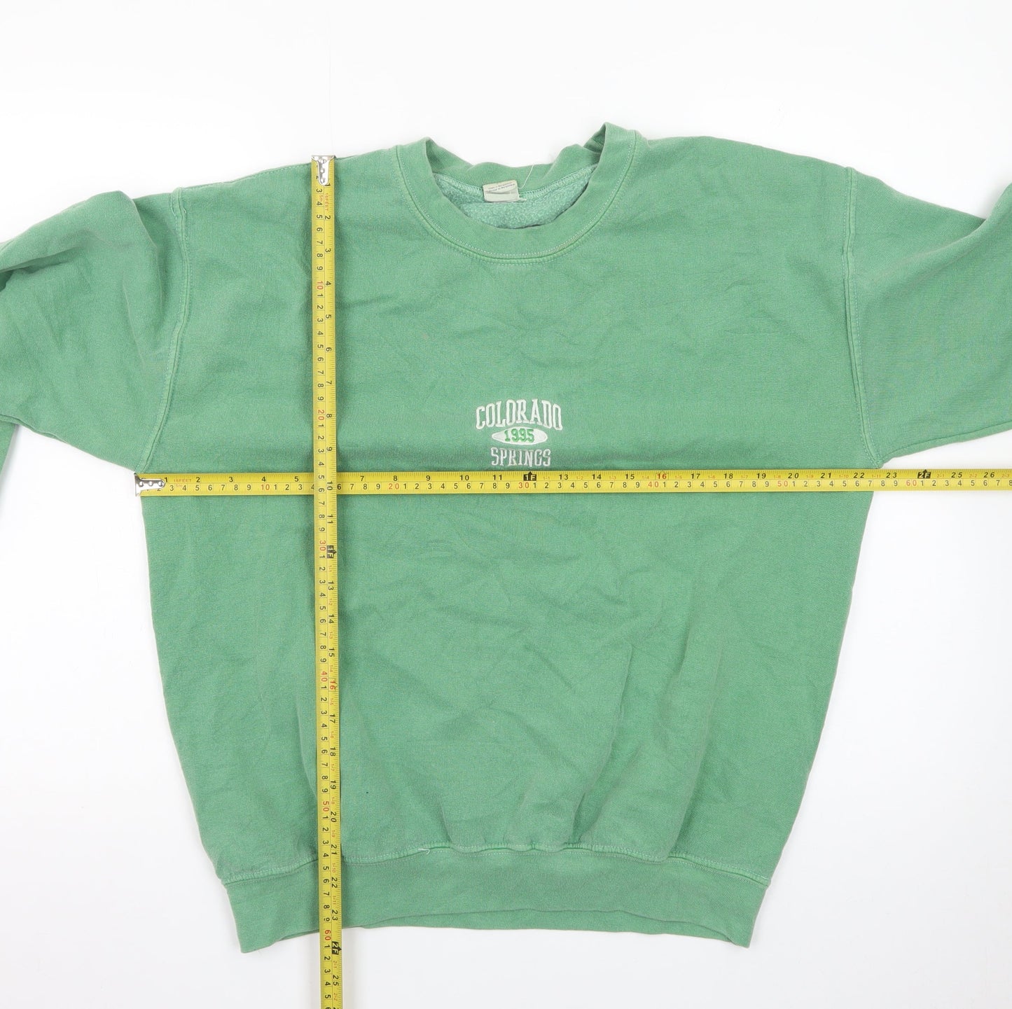 Urban Outfitters Women Green Colorado Springs Pullover Sweatshirt S