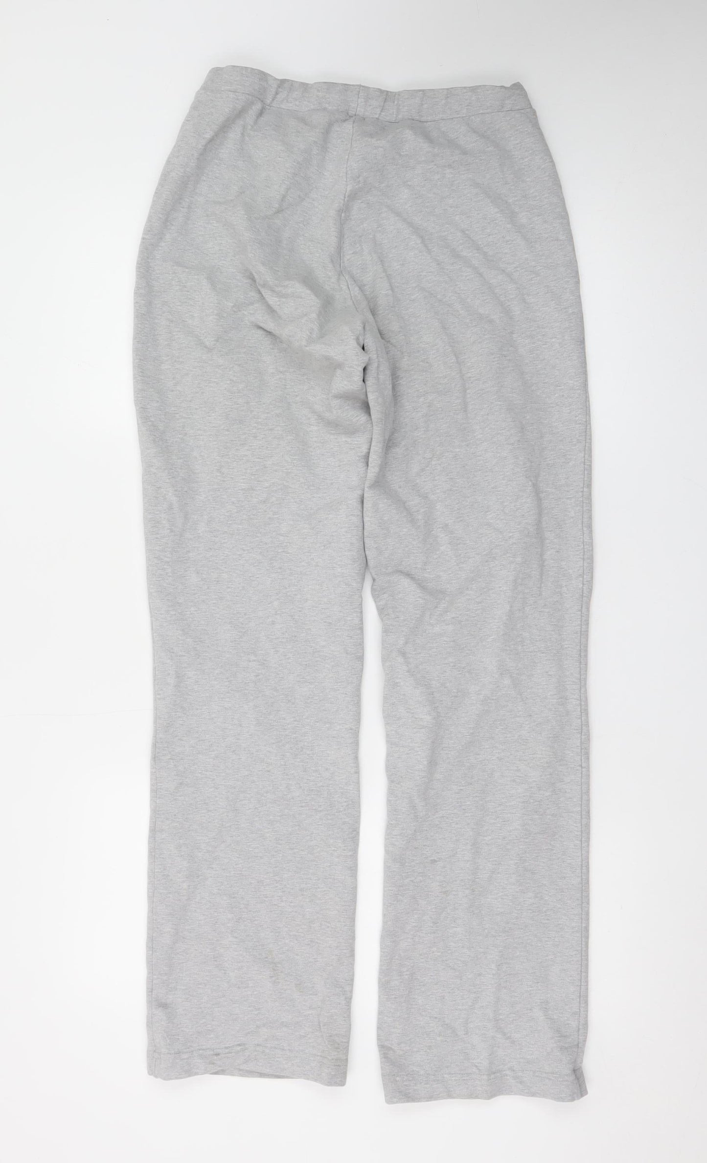 R-Collection Women's Grey Jogger Trousers Size M Cotton Blend