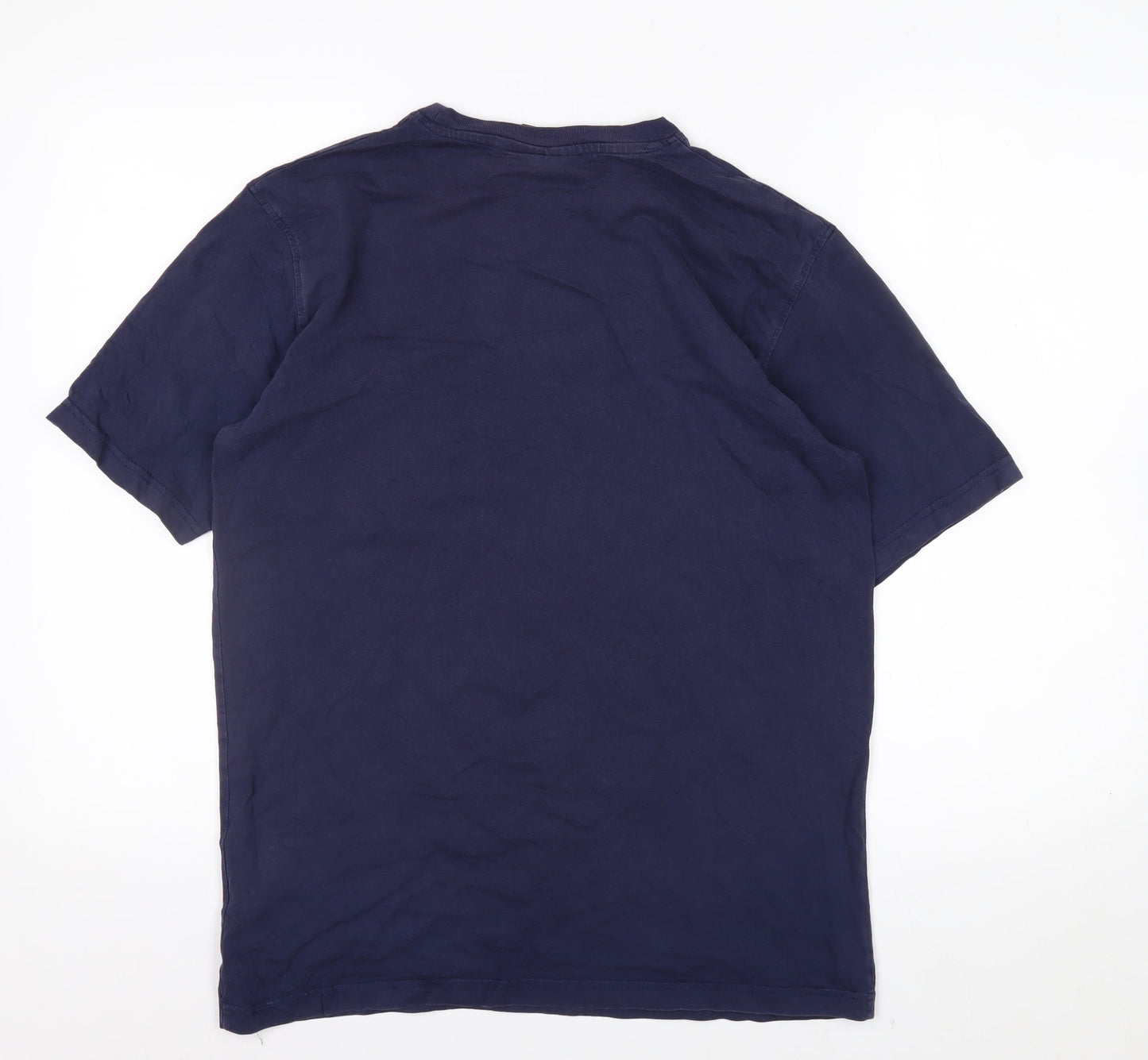 Peter Storm Men's Blue Graphic Mountain Cotton T-Shirt Size M