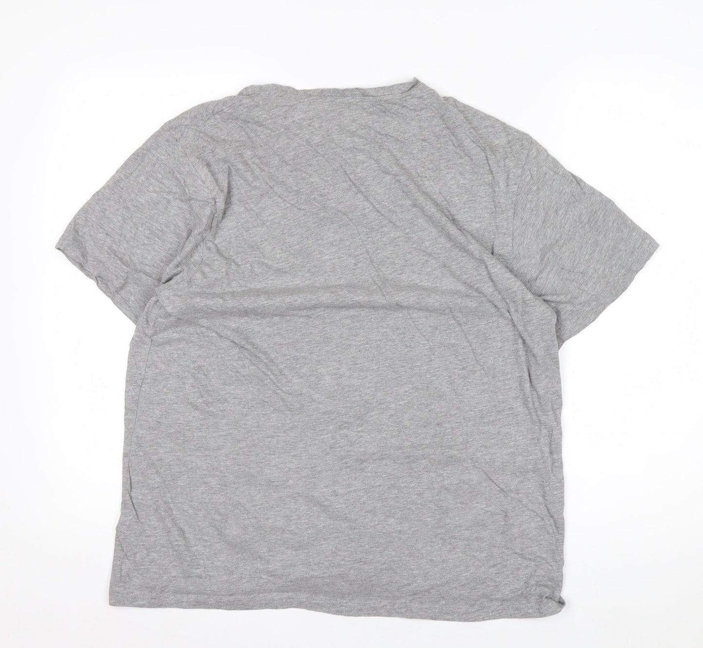 Difuzed Mens Grey Xbox Graphic T-Shirt XL Cotton Crew Neck Gamer Tee