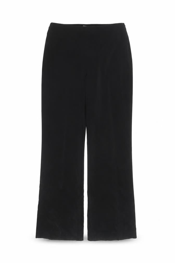 Wallis Women Black Size 12 Wide-Leg Classic Trousers
