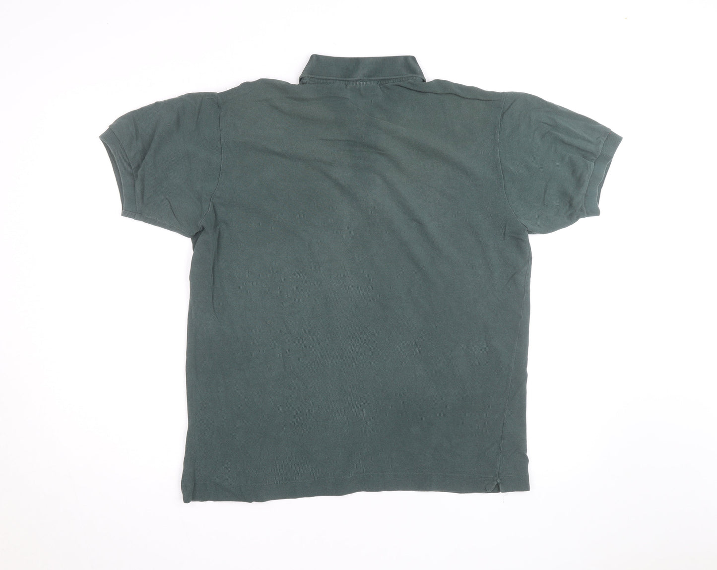 Lacoste Men's Green Classic Fit Cotton Polo Shirt Size L