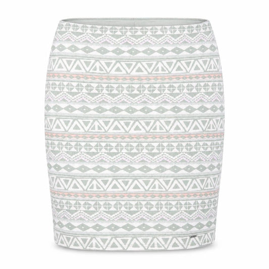 Hollister Womens Green Aztec Stretch Jersey Pencil Skirt L