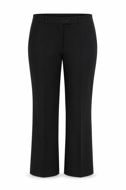 Marks and Spencer Women's Black Size 14 Straight Leg Dress Pants