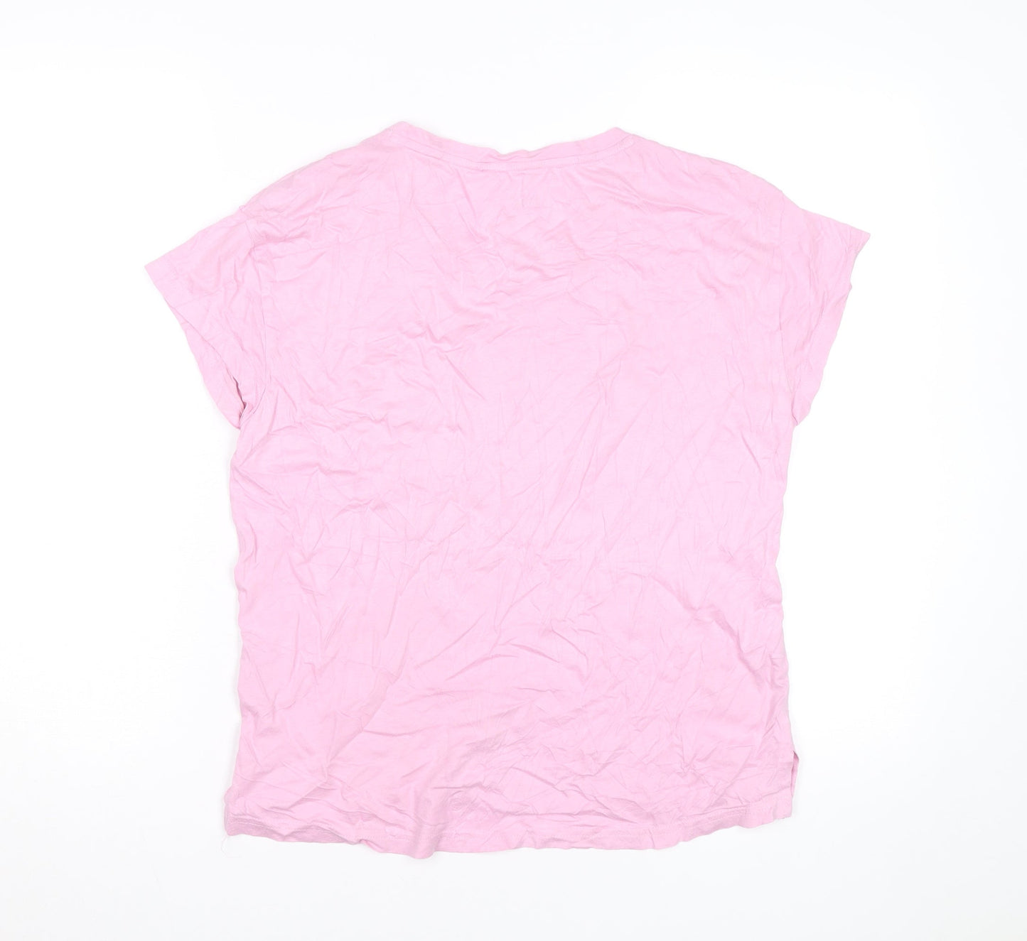 Puma Women's Pink Basic Sports T-Shirt Size 10