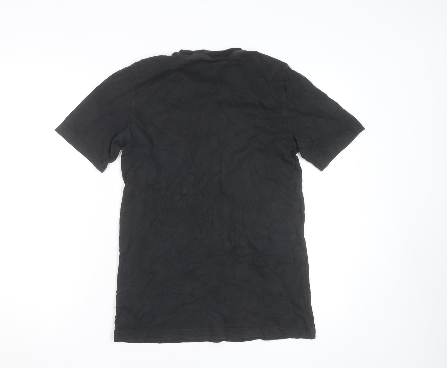 Adidas Men's Black XS Graphic Sports Cotton T-Shirt