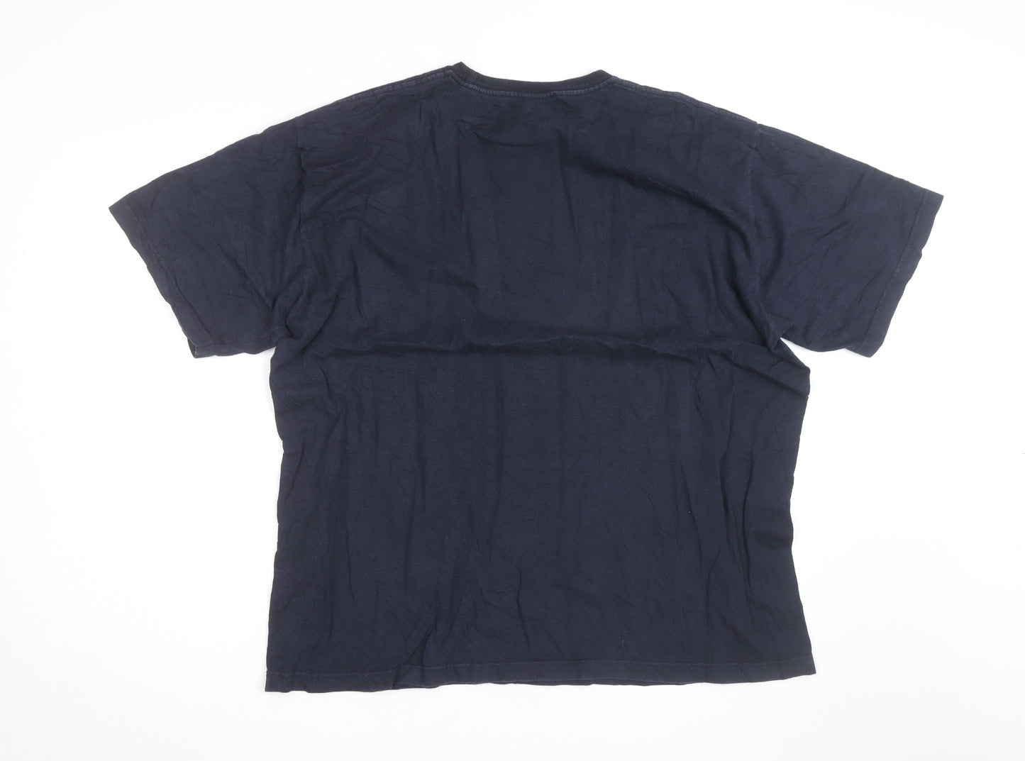 GAP Men’s Blue XL Logo Graphic Cotton Crew Neck T-Shirt