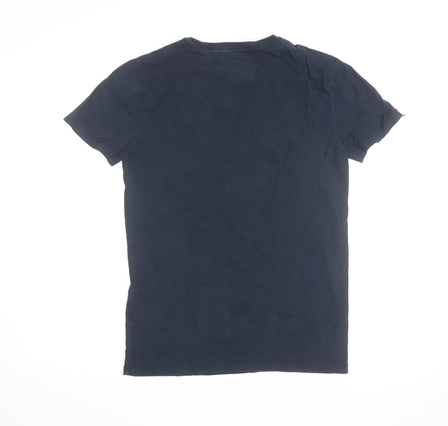 Superdry Men's Navy Blue Vintage Logo T-Shirt Size S Cotton