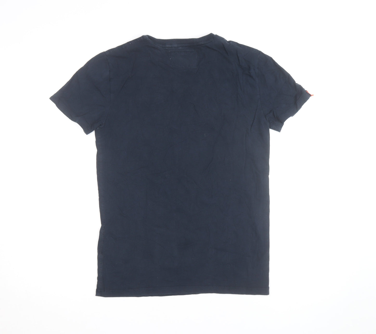 Superdry Men's Navy Blue Vintage Logo T-Shirt Size S Cotton