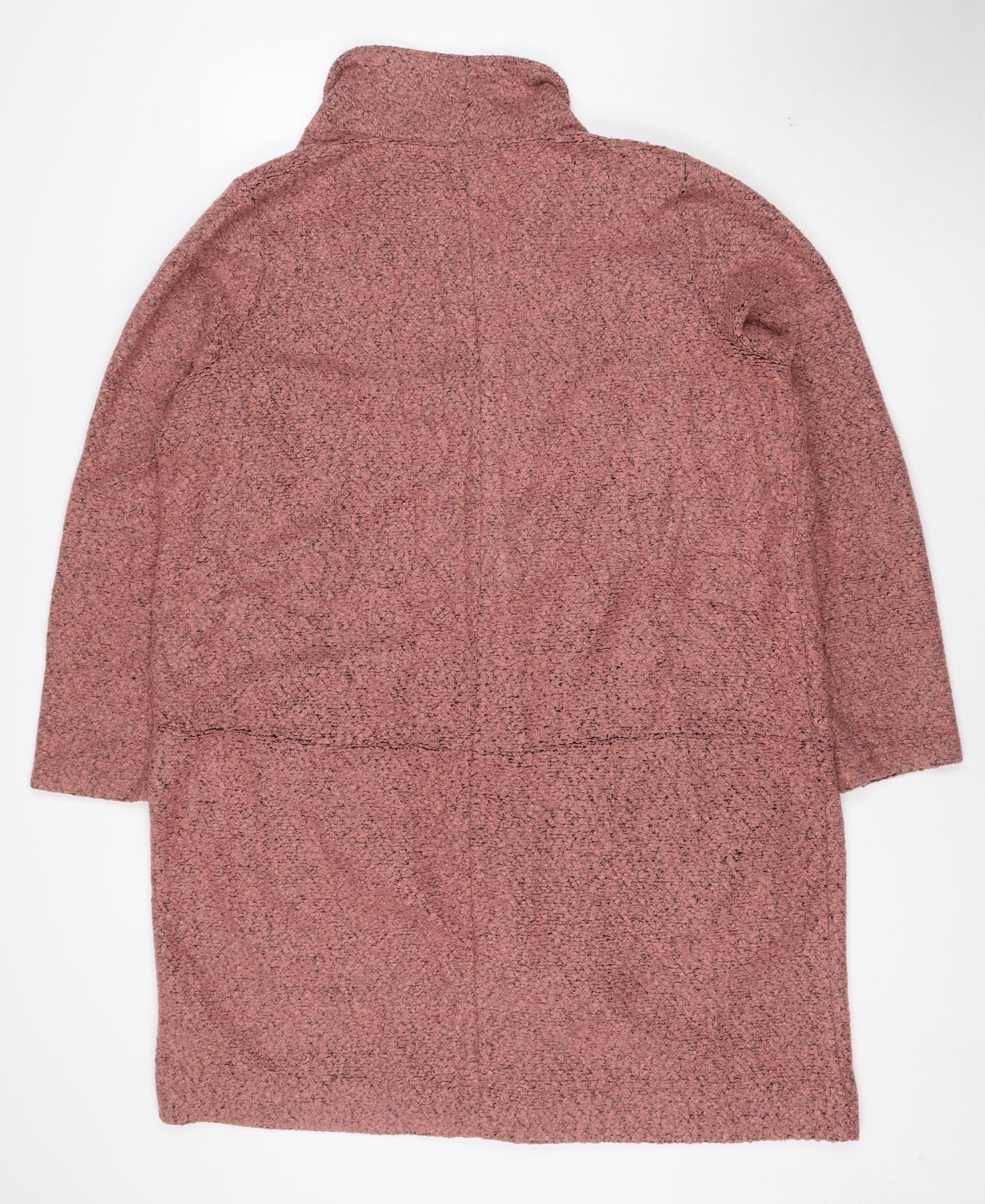 Next Women’s Pink Knit Coatigan Size 20 Regular Mid-Length