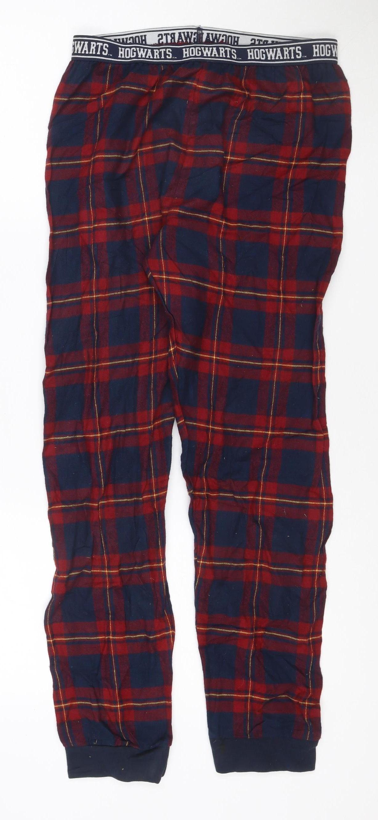 Marks and Spencer Boys Harry Potter Multicoloured Check Pyjama Pants 2-3 Years