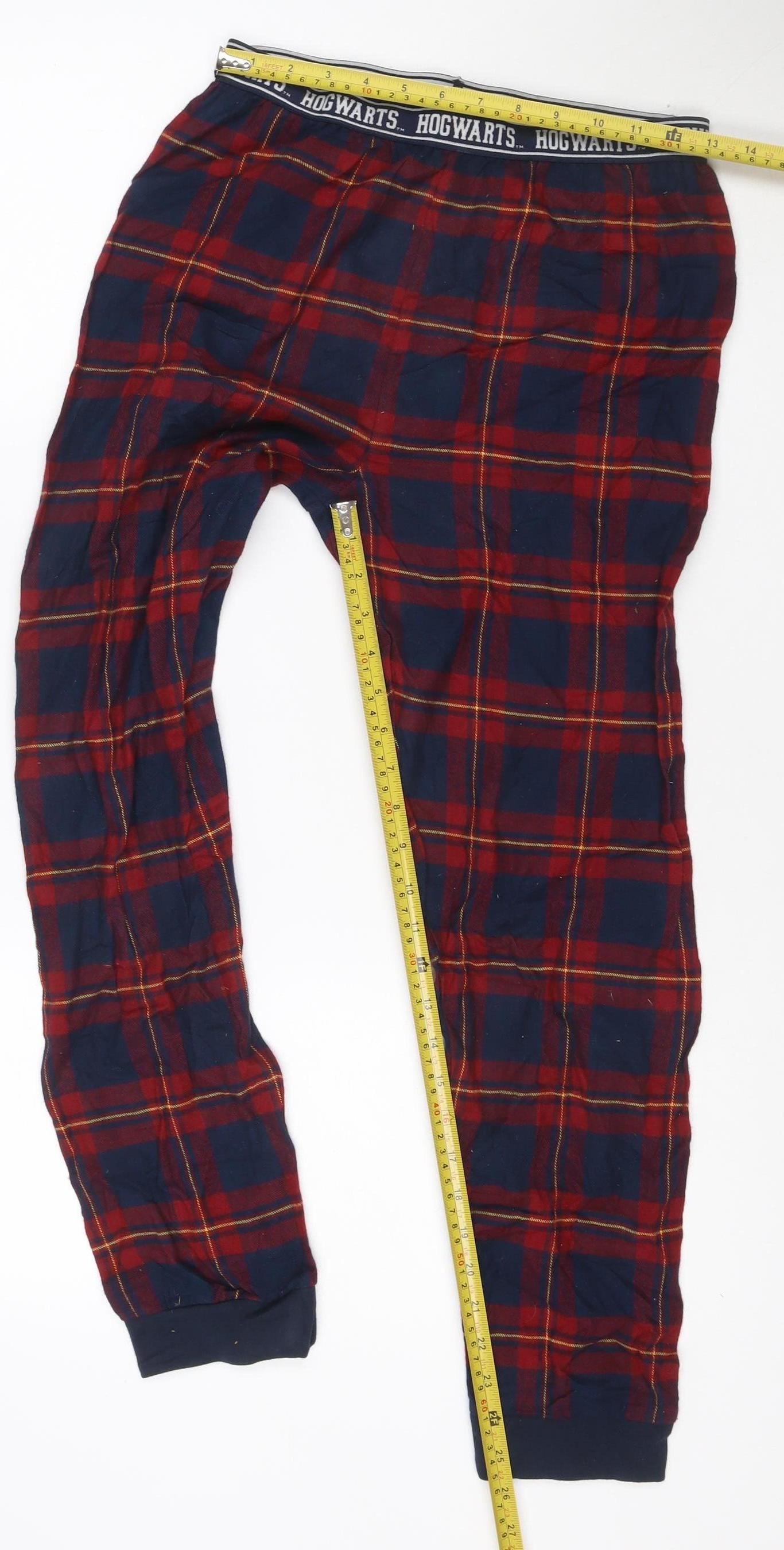 Marks and Spencer Boys Harry Potter Multicoloured Check Pyjama Pants 2-3 Years