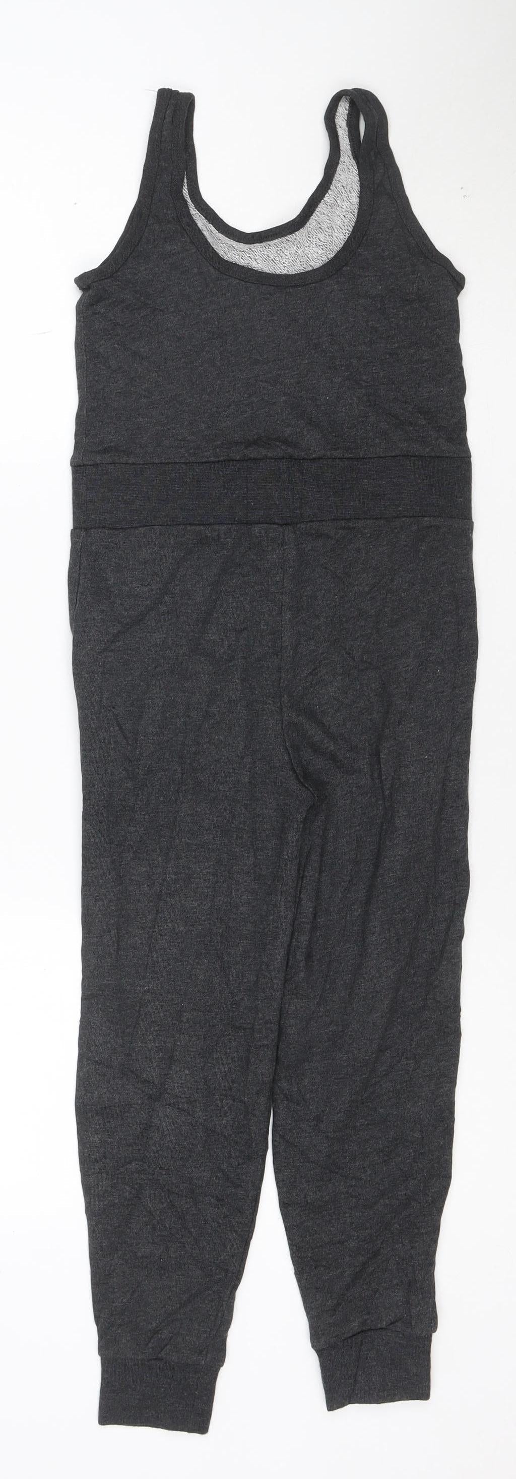 Nike Girls Black Air Sleeveless Jersey Jumpsuit 6-8 Years