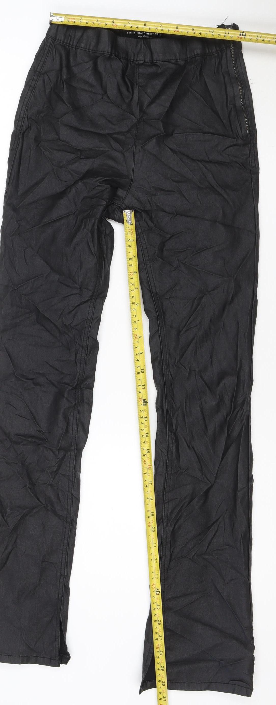 Stradivarius Womens Black Skinny Jeans Size 10 Slim Fit
